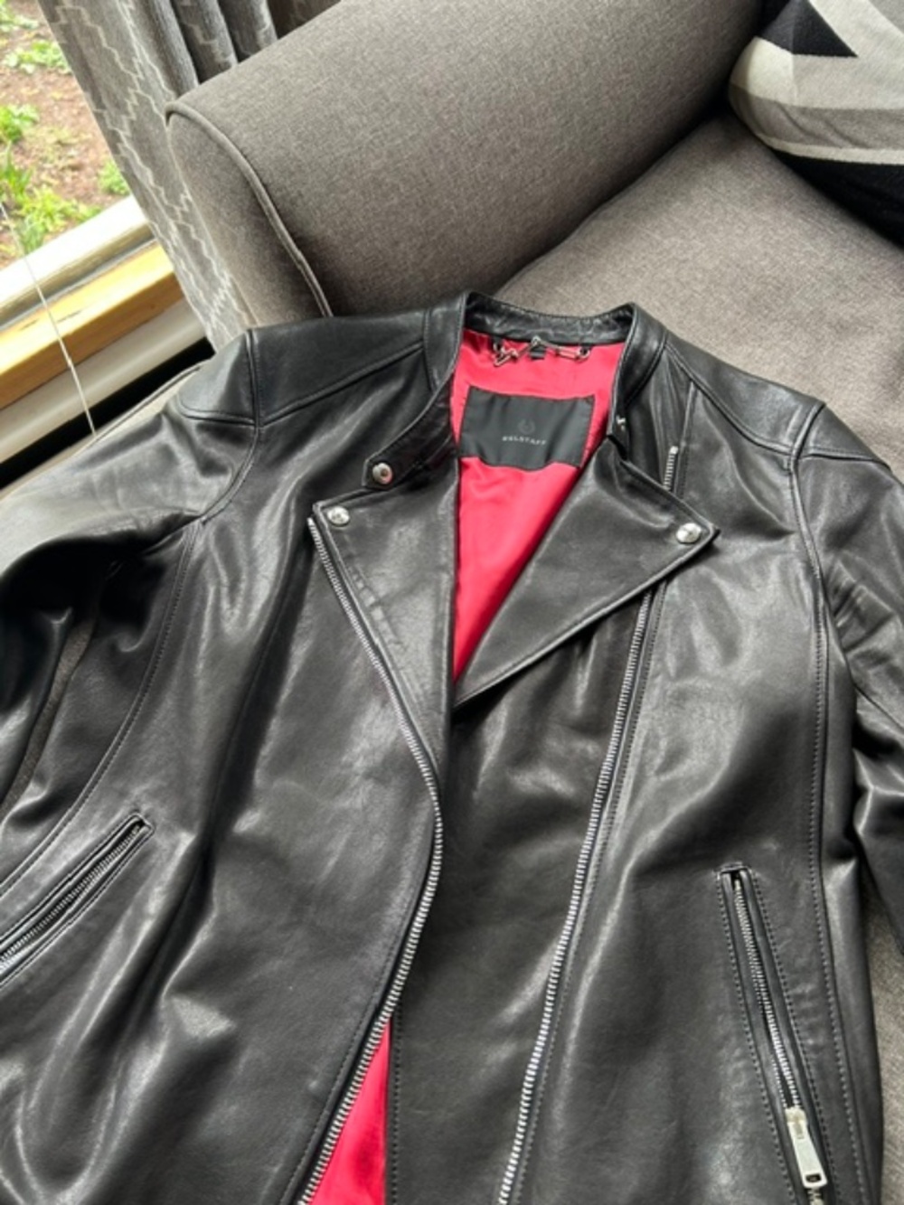 EUC Belstaff Leather Moto Jacket (sz 46 / US 12)